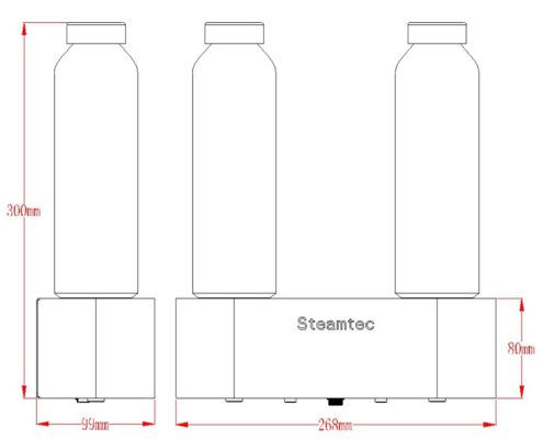 TOLO-aroma-pump-size