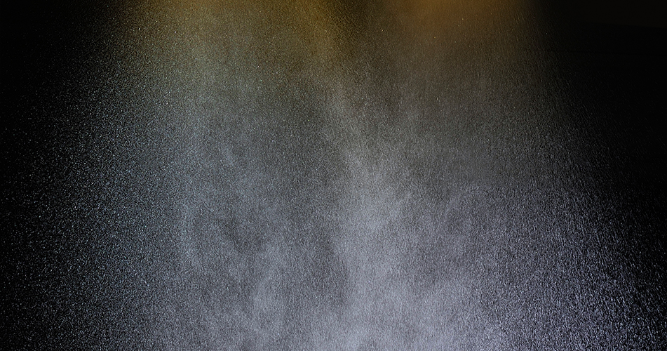 rain shower mist