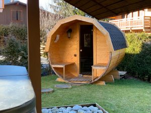 outdoor steam room