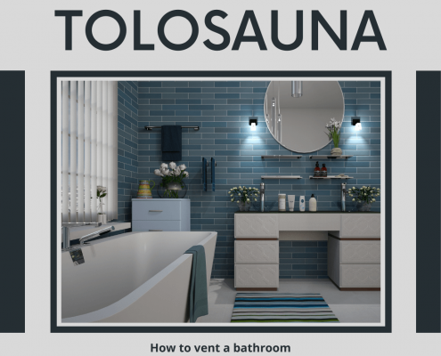 How To Vent A Bathroom With No Outside Access