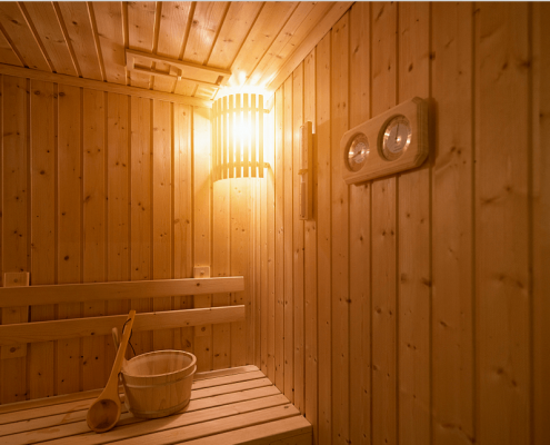 steam shower room